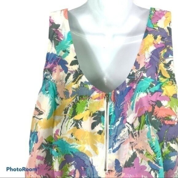 R 89 Silk Romper - NWOT - Picture 8 of 10